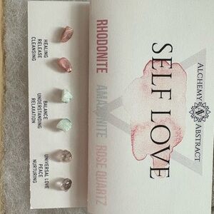 Self Love Rose Quartz and Pink Stone Stud Earrings